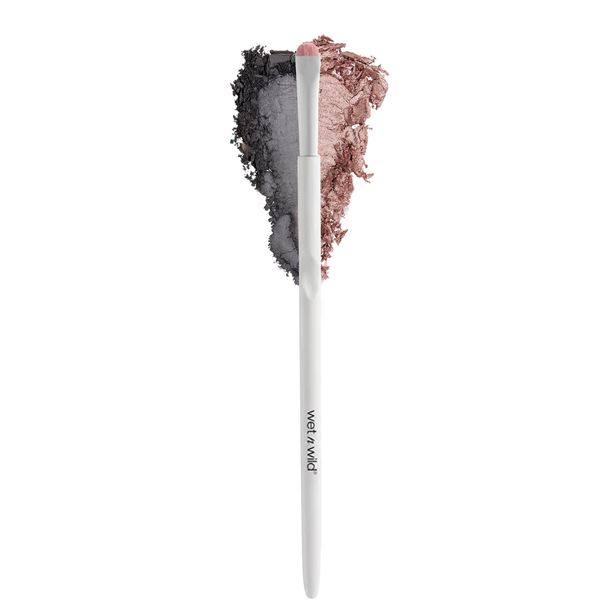 wet n wild Eyeshadow Brush, Ultimate Ultra, Thin Synthetic Polymax, Precision Coverage, Ergonomic Handle for Comfortable Precision Control , Cruelty-Free & Vegan